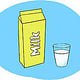 milk illustration