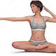 Anleitungsillustrationen: Yoga-Positionen
