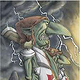 Fantasy-Illustration „Goblins vor dem Angriff“