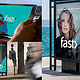 Fasty logo & poster ads