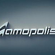 3d logo Schriftzug Gamopolis