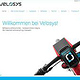 Velosys Corporate-, Web- und App-Screen-Design