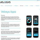 Velosys Corporate-, Web- und App-Screen-Design