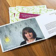 Grafikdesign, Imagebroschüre Gedächnistrainerin Marcela Jednat; Gestaltung designbüro14