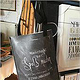 Tasche oder Shopper im Chalkboard Design / Tafelbild-Design