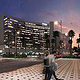 Hilton | Sity-Center | Tanger | Marokko (Panoramabild | Nachtansicht)