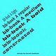 VocanoType bb-book A and bb-book contrasted