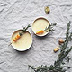 Foodstyling und Foodfotografie: Kohlrabi-Orangen-Kokossuppe mit Physalis