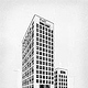 Frankfurt Maintor Gebäude – Eingangshallen Motiv  – 3×4 Meter