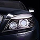 Visualisierung eines Mercedes – Front Closeup – Studio – full CGI
