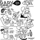 Wimmelbildillustration „Baby“ für #illustratorenfuerfluechtlinge