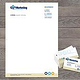 Logo, Briefpapier und Visitenkarte für eine Marketing-Agentur