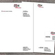Logo, Briefpapier und Visitenkarte für eine PR-Agentur