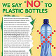 ITH No Plastic Bottles Poster