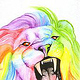 Rainbow Lion
