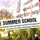 Plakat für die Summer School der HSRM