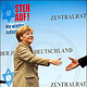 Bundeskanzlerin Angela Merkel, BRD, Germany, Begrüssung durch Moderator Cherno Jobatey