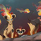 Pokémon Pyroar Family