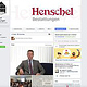 Blick auf die neu erstellte Facebook-Seite