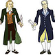 Lesezeichen Schiller & Goethe / bookmarks