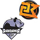 Logos für die E-Sport Teams „23 K-Gaming“ und „Pandamia“.