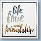 Life, Love and Friendship – Corporate Design