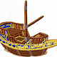Konzeptzeichnung für ein Schiff in dem Computerspiel Anno 1701