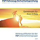 Flyer Ausbildung bei der FSP/TÜV Rheinland