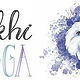 Illustriertes Logokonzept „Sukhi Yoga“