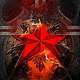 Red Star Freie Arbeit für CD Cover