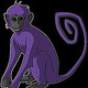 violet monkey