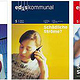 E.DIS-Magazine mit verschiedenen Logos