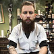 Barber shop owner Alex Toretto in Frankfurt for private