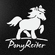 Logo für das Label „PonyReiter“