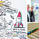 Live Zeichnen, Visualisierung, Graphic Recording bei der IHK in Nürnberg