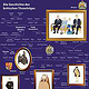 The British Royal Family on purple