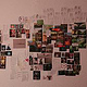 Ideenwand (selbst erstellte Collage mit eigenem Bildmaterial und Inspirationsquellen)