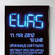 2013 – Plakat für die Oper „Elias“ (Studium)