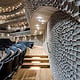 Wandstrukturen im Konzertsaal der Elbphilharmonie