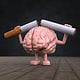 3D Caracter „Das Rauchen aufhören“
