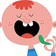 Mund: Mit meinem Mund schmecke ich. Ich mag saure Gurken.