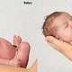 Newborn photo editing