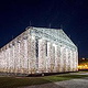 Marta Minujin The Parthenon of Books in the night © Mathias Voelzke-002