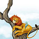 Photoshop Zeichnung für „Die Reise des Löwen“