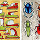 print portfolio 0014 border cars beetles