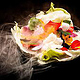 Food Smoked Flowersalat