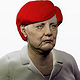 3D Modell von Angela Merkel