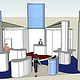3D-Ansicht / Planungs-Illustration für Messebauten