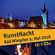 KunstNacht Bad Wimpfen (2018): Plakat