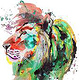 Aquarell Lion